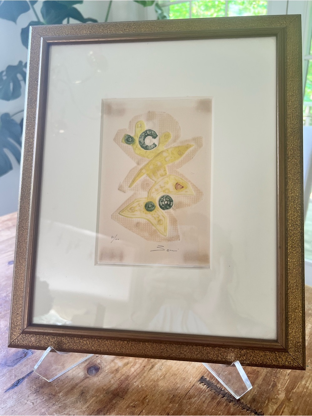 PAOLO BONI, Original
Graphisculpture, Composition I,
Signed Numbered 71/100